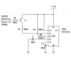 Fsk Transmitter Circuit Diagram