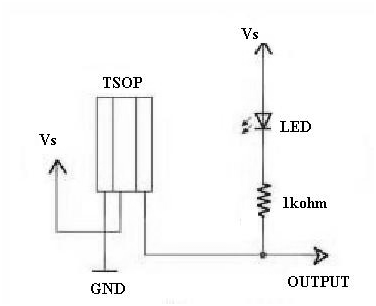 TSOP Sensor Circuit