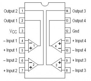 List of 10 Op-Amps | Pin Configuration of ICs and Working Principles