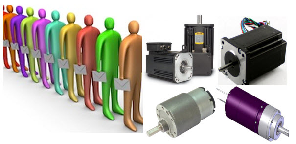 Different Types of Motors Used in