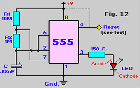 Multivibrator a 555 Timer IC Working