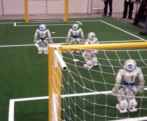 Soccer Robot - Playing Robotics Technology Working With Rules