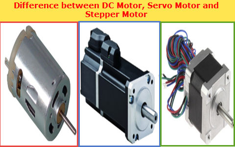 Difference Between Motor, Servo Motor And Motor