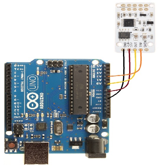 Air Flow Sensor Interfacing with Arduino Board