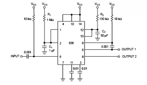 LM556 IC : Pin Configuration, Features, Pin Diagram & Its Applications