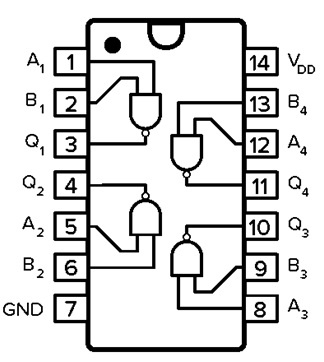 Cd4011 Nand Gate Datasheet - Working & Its Applications