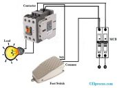 Foot Switch : Construction, Working, Types & Its Applications