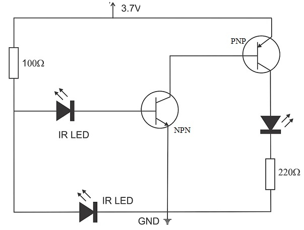 Ir Sensor Circuit Diagram Types Working With Applications