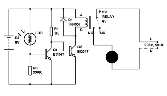 Light Dependent Resistor : Circuit Diagram, Types, Working & Applications