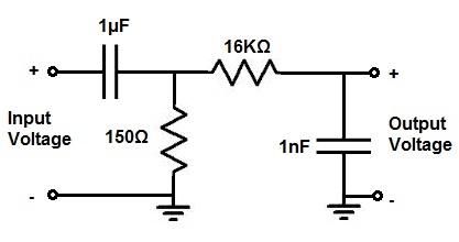 Passive Band Pass Filter Design