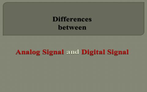 What are Analog and Digital Signals, and Their Differences