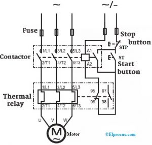 Thermal Relay : Construction, Circuit, Types & Its Applications