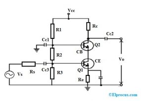 Cascade Amplifier : Circuit Diagram, Working And Its Applications