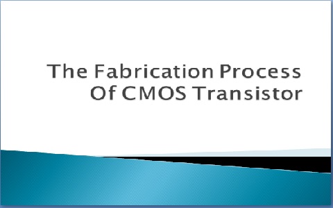 Cmos Fabrication Using N Well And P Well Technology