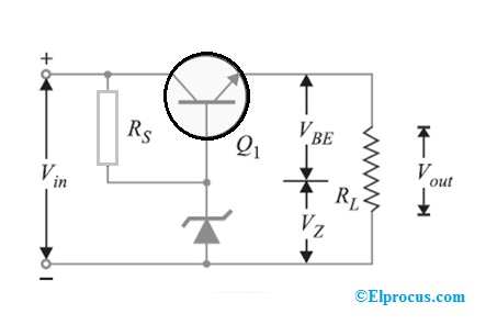 Transistor Series Voltage Regulator : Circuit Diagram and Its Working